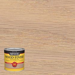 Minwax Wood Finish Semi-Transparent Pickled Oak Oil-Based Penetrating Wood Stain 1/2 pt