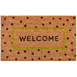 Calloway Mills 1.5 ft. W X 2.5 ft. L Multi-color Coir Door Mat