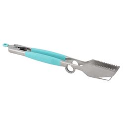 Toadfish Blue/Silver Grill Tongs 1 pk
