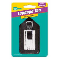 Lucky Line Leather Black Key Cover