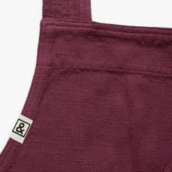 Hedley & Bennett Pomegranate Cotton Apron