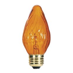 Westinghouse 40 W F15 Specialty Incandescent Bulb E26 (Medium) Amber 2 pk