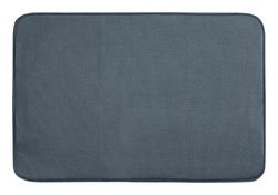 iDesign IDry 24 in. L X 18 in. W X 0.5 in. H Microfiber Drying Mat