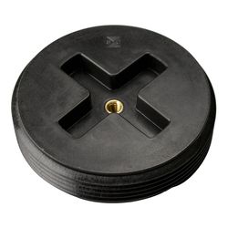 Sioux Chief 3-1/2 in. MPT in. X 3-1/2 in. D MPT in. ABS Threaded Plug