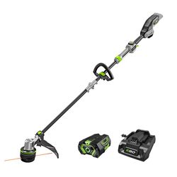 EGO Power+ Line IQ with Powerload ST1623T 16 in. 56 V Battery String Trimmer Kit (Battery & Charger) W/ TELESCOPIC SHAFT & 4.0 AH BATTERY