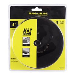 Trade A Blade 6 in. Cobalt Bi-Metal High Speed Steel 6 in. L Hole Saw