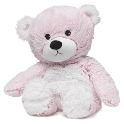 Warmies Marshmallow Bear Stuffed Animals Pink