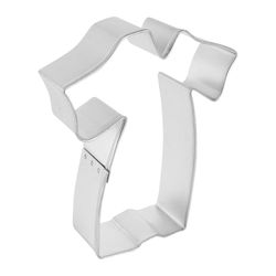 R&M International Corp 3 in. W X 4 in. L Gown/Dress Cookie Cutter Silver 1 pc