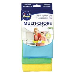 Ritz Assorted Microfiber Dish Cloth 3 pk