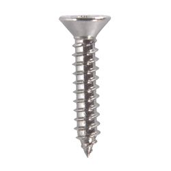 HILLMAN No. 10 Ga. X 1 in. L Phillips Flat Head Sheet Metal Screws 100 pk