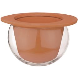 Syndicate Sales 7.35 in. H X 6.5 in. W X 6 in. D X 6 in. D Terracotta Planter Terracotta