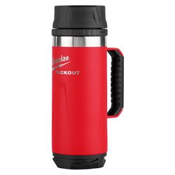 Milwaukee 18 oz Red Mug with Lid