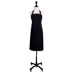 KAF Home Black Cotton Apron