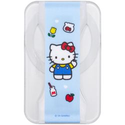 LoveHandle Multicolored Hello Kitty on Clear Cell Phone Grip For All Mobile Devices