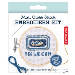 Kikkerland Sardine Embroidery Kit 1 pk