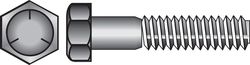 HILLMAN 5/8 in. D X 8 in. L Heat Treated Zinc Steel Hex Head Cap Screw 1 pk