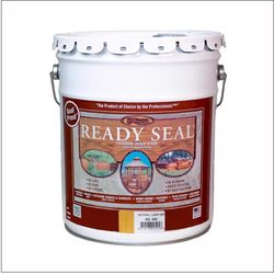 Ready Seal Goof Proof Semi-Transparent Flat Natural Oil-Based Penetrating Wood Stain/Sealer 5 gal