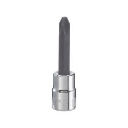 Craftsman #3 in. X 3/8 in. drive SAE Standard Phillips Bit Socket 1 pc