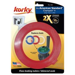 Korky Flush Valve Seal 0.3 in. Red Rubber For American Standard