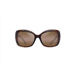 Maui Jim Orchid Sunglasses Women's Shiny Dark Havana Frame HCL Bronze Lens Polarized