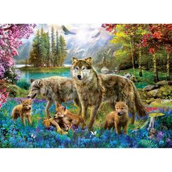 Eurographics Jan Patrik Wolf Lake Fantasy Jigsaw Puzzles Multicolored 500 pc