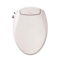 Brondell Swash Ecoseat 0 gal White Elongated Bidet Toilet Seat
