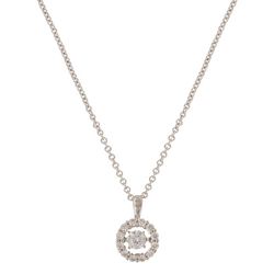 Montana Silversmiths Women's Dancing Halo Silver Necklace Water Resistant