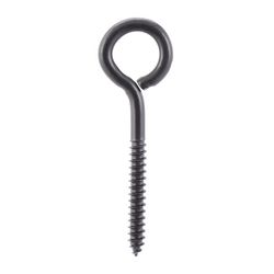 Wright 5/16 in. D X 4 in. L Black Steel Lag Screw Eye 225 lb 1 pk