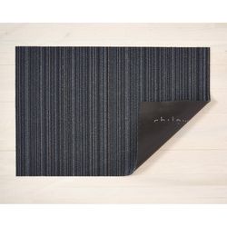 Chilewich 24 in. W X 36 in. L Blue Stripe PVC Vinyl Utility Mat