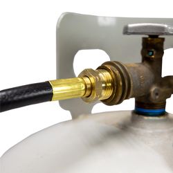Mr. Heater 12 ft. L Brass/Plastic Excess Flow Soft Nose P.O.L Hose Assembly