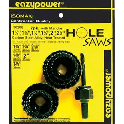 Eazypower ISOMAX Carbon Steel Hole Saw Set