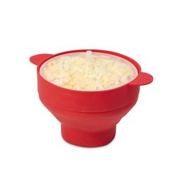 HIC Kitchen 0.81 cups Air Microwave Popcorn Popper