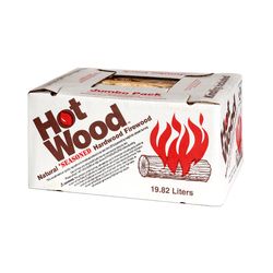 Hot Wood Hardwood Firewood 1 pk