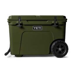 YETI Tundra Haul Olive 50 qt Roller Cooler