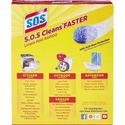 S.O.S Heavy Duty Steel Wool Pads For Multi-Purpose 5.50 in. L 10 pk