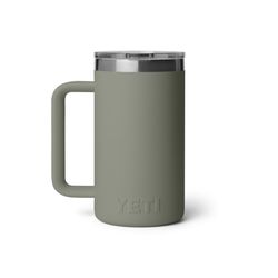 YETI Rambler 24 oz Pampa Green BPA Free Ceramic Lined Mug with MagSlider Lid