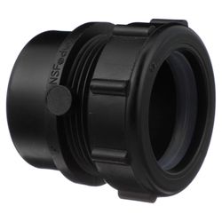 Charlotte Pipe 1-1/2 in. Spigot X 1-1/2 in. D Hub ABS Male Adapter