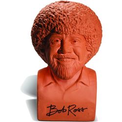 Chia Pet Bob Ross Decorative Planter Clay 1 pk