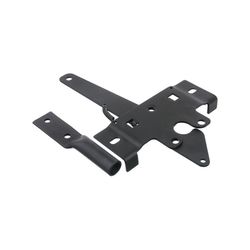 Ace 13.52 in. H X 4.75 in. W X 1.09 in. L Gloss Zinc Gate Latch