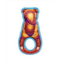 Fuzzu Grab Nabbers For Dog Multicolored Earl the Squirrel Dog Toy One Size 1 pk