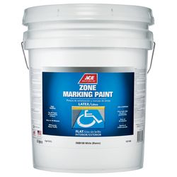 Ace White Traffic Zone Marking Paint 5 gal