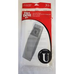 Dirt Devil Vacuum Bag 3 pk Type U