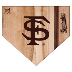 Baseball BBQ 12 in. L X 12 in. W X 1 in. Maple NCAA Florida State Cutting Board