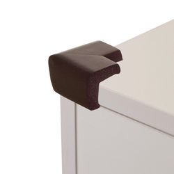 Dreambaby Brown Foam Corner Cushions 4 pk