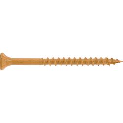 Deck Plus No. 10 Ga. X 2-1/2 in. L Tan Star Flat Head Deck Screws