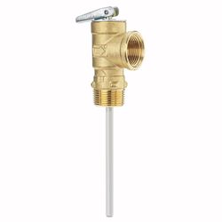Watts 3/4 in. MNPT Bronze Temperature and Pressure Relief Valve 3/4 in. FNPT 1 pk