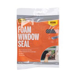M-D Building Products Gray Foam Weather Stripping Tape For Doors and Windows 204 in. L X 0.25 in.