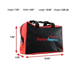 Ready America 49 pc Roadside Emergency Kit