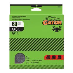 Gator 6 in. D X 1 in. X 1 in. thick Grinding Wheel 1 pc