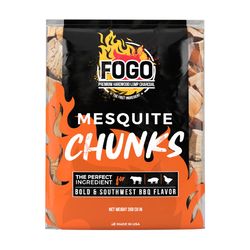 FOGO Premium Smoking All Natural Mesquite Wood Chunks 350 cu in